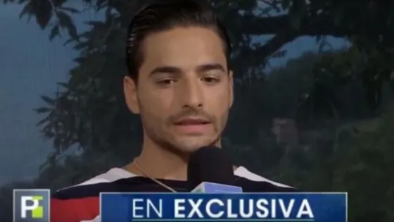 Maluma se fue de una entrevista por una pregunta que no le gustó. Mirá el video