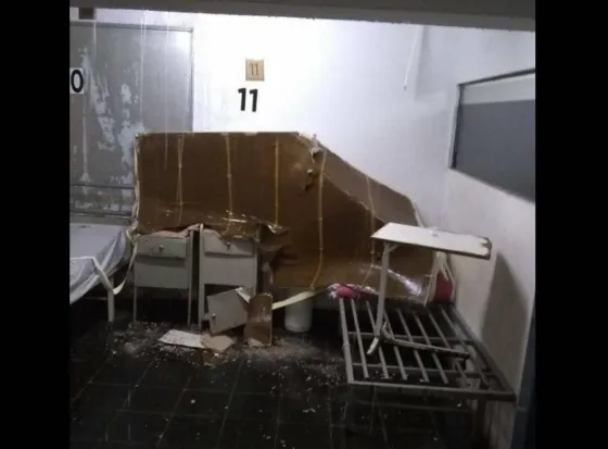 VIDEO: Por las lluvias, se inundó la guardia del hospital de Tartagal