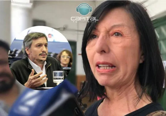 Nora Giménez bancó a Máximo: "Es un dirigente con convicciones"