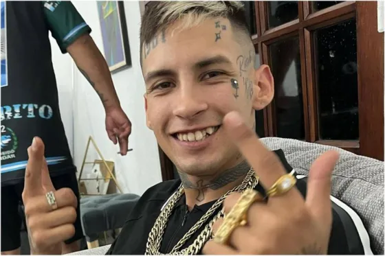 L-Gante a la fiscalía: está imputado por "abuso de arma de fuego y amenazas"