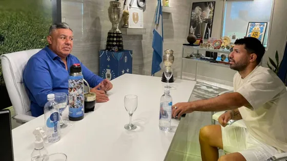 El "Kun" Agüero se reunió con Tapia y ¿se incorpora a la Selección?