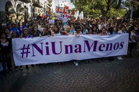 Movilización en Salta por #NiUnaMenos