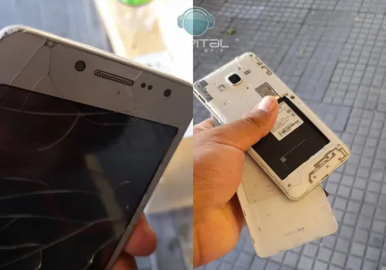 Atacaron al movilero de FM Capital afuera de un colegio