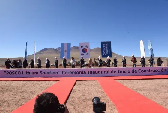 Arrancó la construcción de la primera planta comercial de litio de Salta