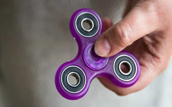 Creyó encontrar un spinner pero…Mirá lo que era