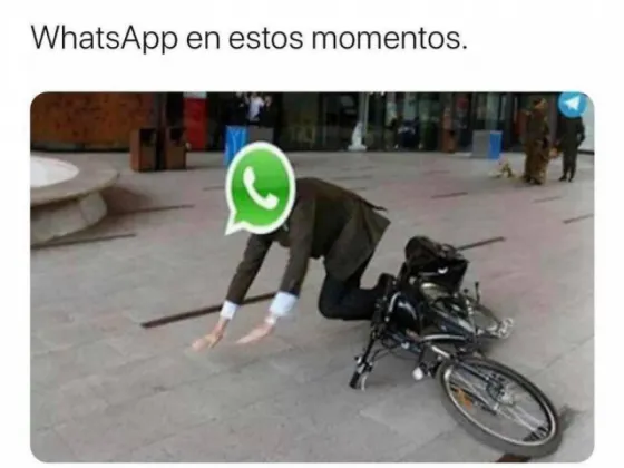 Se cayó WhatsApp y explotaron los memes en las redes sociales