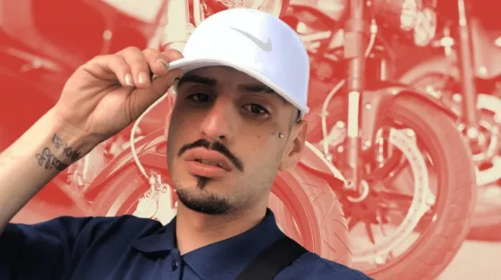 “El Noba” sufrió un grave accidente con su moto y está internado