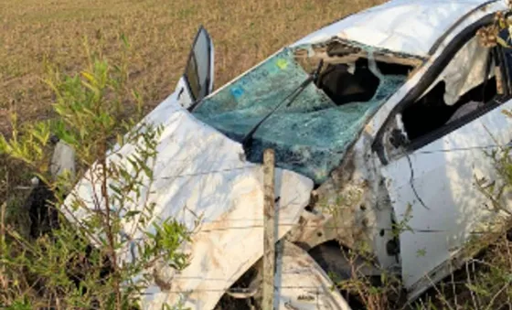 El hijo de Urtubey tuvo un impactante accidente en Entre Ríos