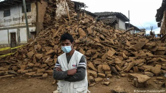 Perú sufrió un fuerte teremoto de 7,2