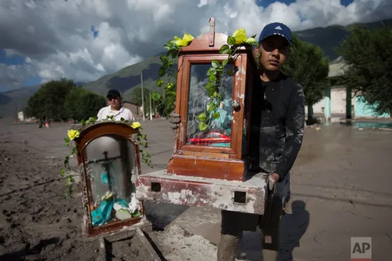 Las fotos de un jujeño sobre el alud fueron publicadas por el Washington Post