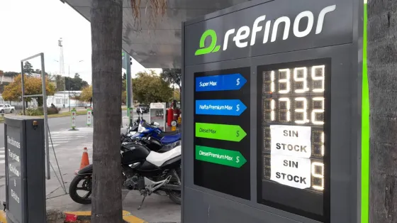 Refinor remarcó un nuevo aumento en los combustibles