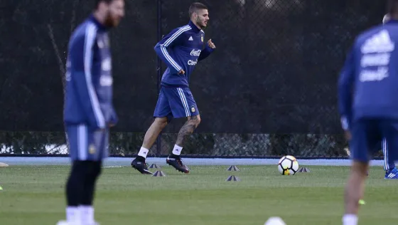 Las primeras fotos de Icardi en la selección