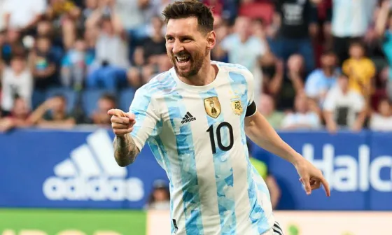 Histórico: Messi se lució ante Estonia y marcó 5 goles