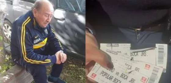 Lo estafaron con una entrada falsa y no pudo ver a Boca: Ahora conocerá la Bombonera