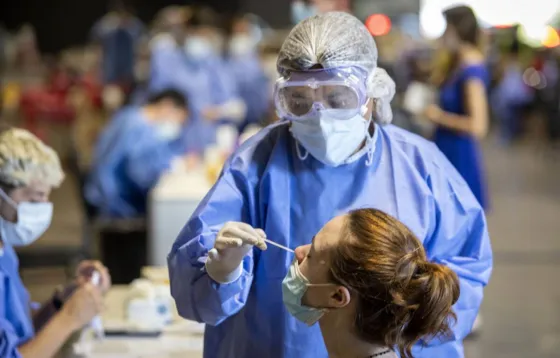 El país registró un 20% menos de contagios Covid-19 que la semana pasada