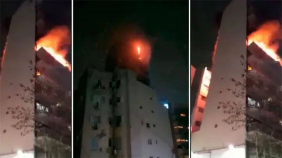 Tremendo Incendio en Recoleta: cinco muertos y 18 heridos