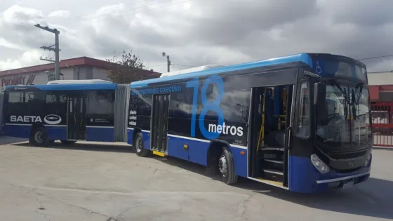 Conocé por dentro los nuevos colectivos articulados de Saeta