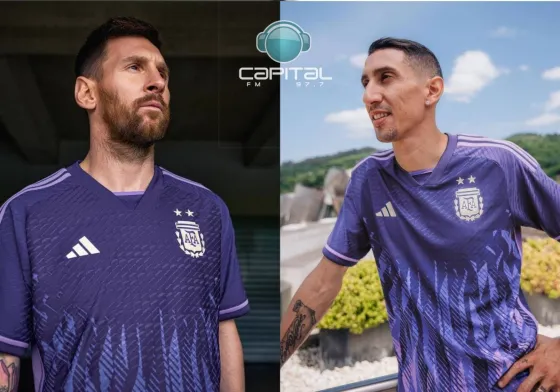 Así es la nueva camiseta suplente de la Selección Argentina