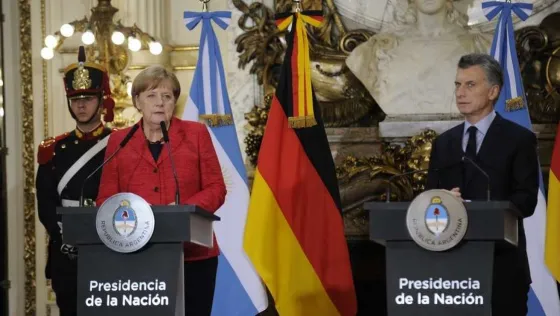 Ángela Merkel: "Estamos viendo qué oportunidades de inversión hay en la Argentina"