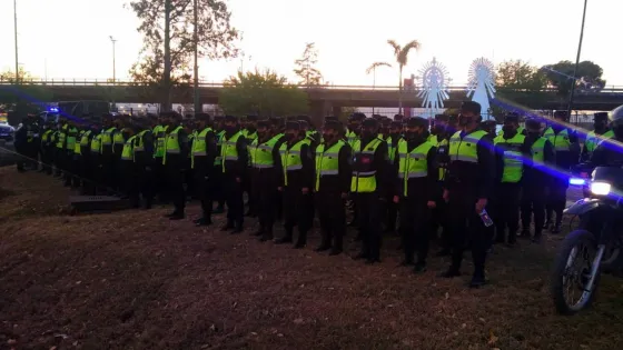 Amplio despliegue de la policia por la festividad del Milagro