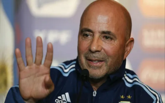 Jorge Sampaoli, DT de la selección Argentina
