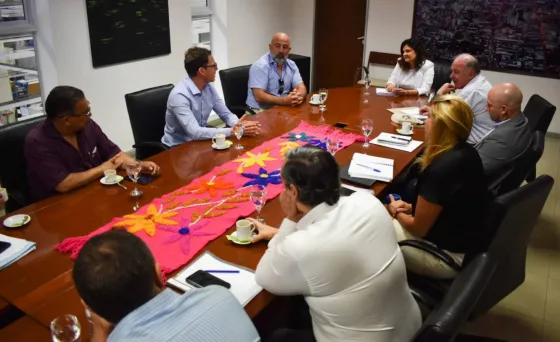 Autoridades municipales se reunieron con representantes de Cerveza Salta