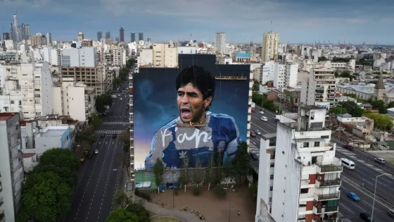 El más grande: Diego tendrá un mega mural en el barrio de Constitución