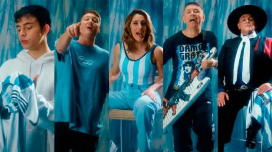 La canción de Rusherking, Soledad, Chaqueño Palavecino, Emanero y Pablo Lescano para alentar a la Selección