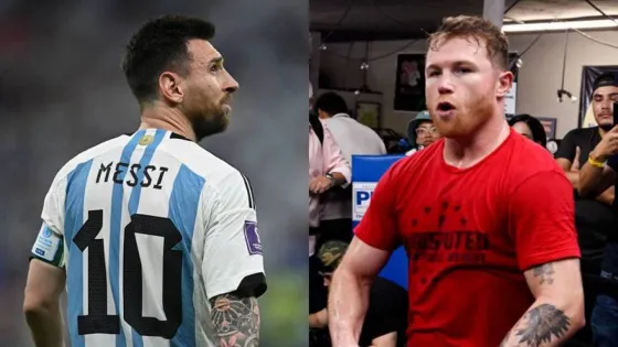 Twitter sancionó al Canelo Alvarez por amenazar a Messi