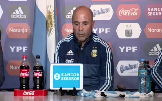 Sampaoli habló sobre cómo se preparan para mañana