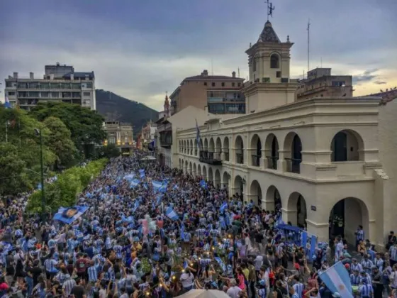 Cómo podrán festejar los salteños en el centro en el caso que gane Argentina