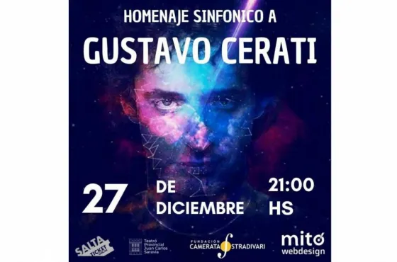 La Camerata Stradivari presentará "Homenaje Sinfónico a Gustavo Cerati”