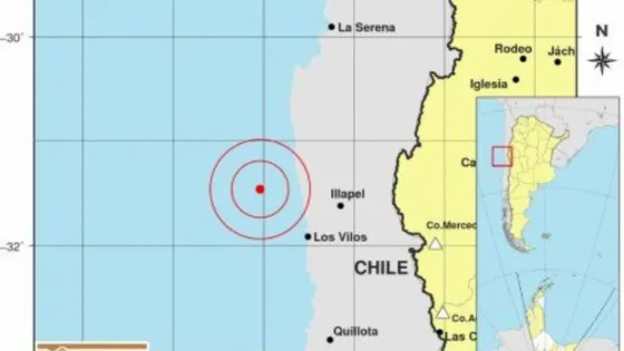Un fuerte sismo en Chile sacudió a San Juan