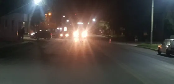 Una motocicleta atropelló y mató a un peatón