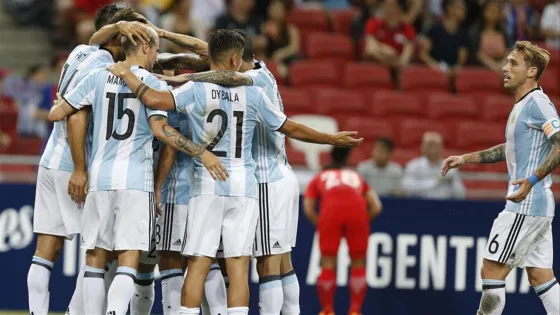 Argentina se impuso ante Singapur por 6 a 0