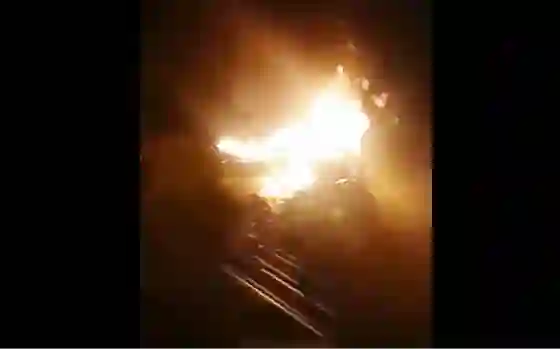 Una camioneta fue arrollada por una Locomotora en El Tunal
