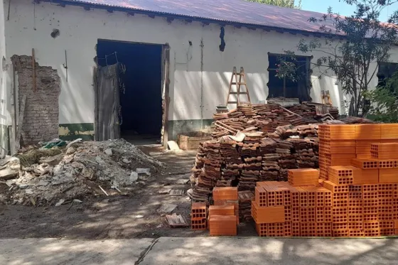 Realizan obras en el hospital de salud mental Miguel Ragone