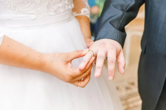 Siete parejas eligieron el 14 de febrero para dar el sí