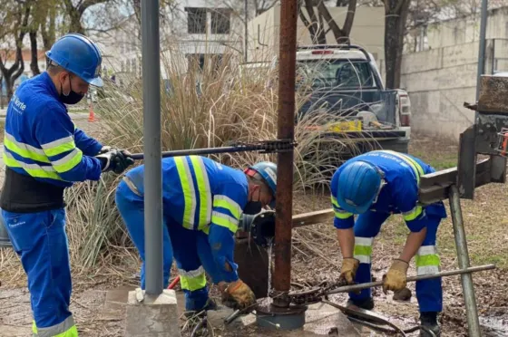 La tormenta afectó equipamientos y hay barrios con baja presión