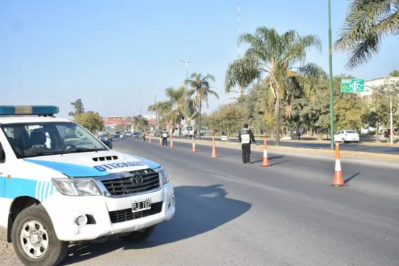 Dispositivo especial de circulación en rotonda de Limache