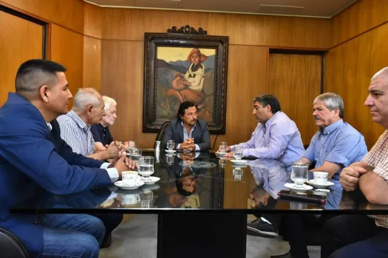El Gobernador se reunió Intendentes del departamento San Martín