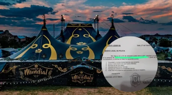 Denuncian al Circo Mundial por golpear a un vecino