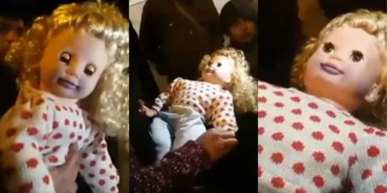 Cusco: Una muñeca poseída habla y voltea la cabeza. Mirá el video