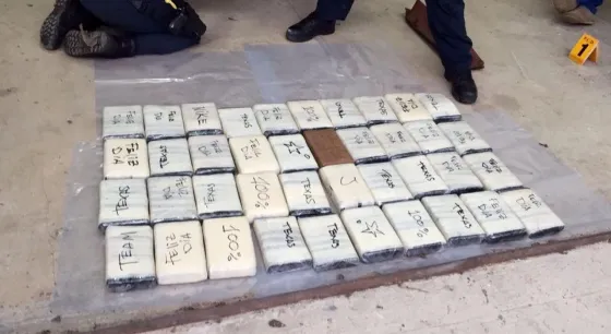 Detuvieron a cuatro personas y secuestraron 42 kilos de cocaína en Orán