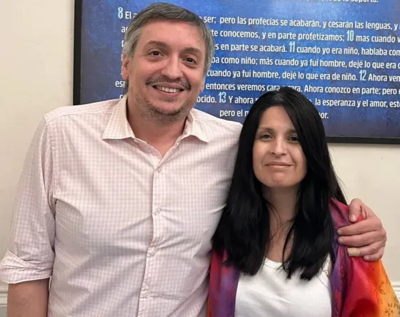 Verónica Caliva: “soy la candidata de Máximo Kirchner, cuento con su apoyo”