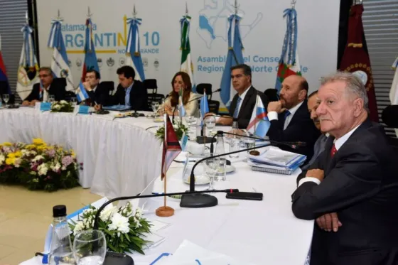 Antonio Marocco representó a Salta en la Asamblea de Gobernadores