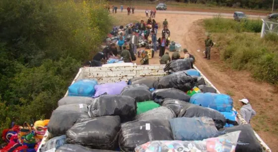 ACCIÓN BÉLICA: Bagayeros bolivianos invadieron Argentina y atacaron a la Gendarmería