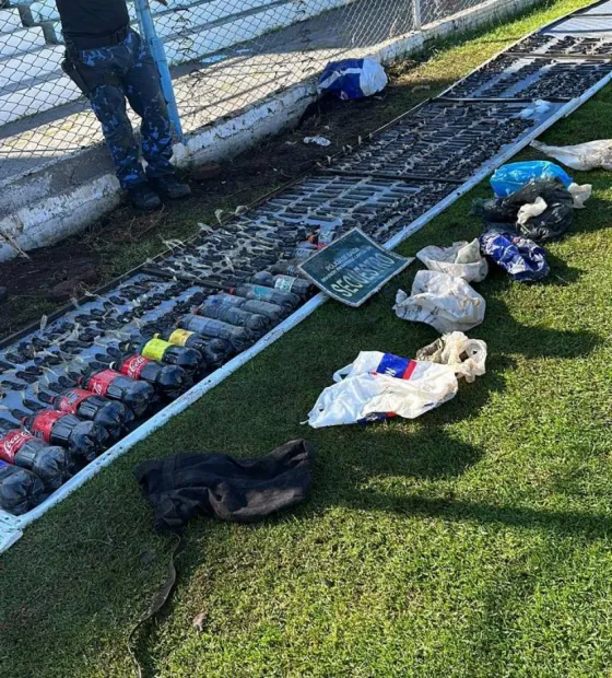 Secuestraron bolsas y botellas de fernet en el Gigante del Norte