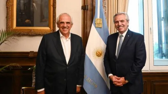 Alberto Fernández recibió al ex presidente de Colombia Ernesto Samper