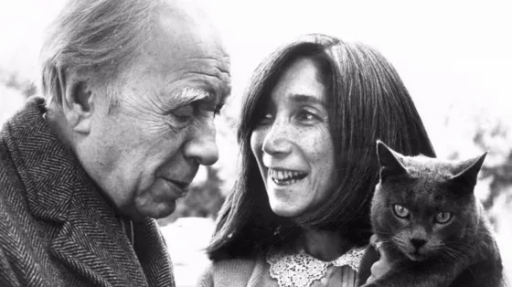 Falleció María Kodama, viuda de Jorge Luis Borges